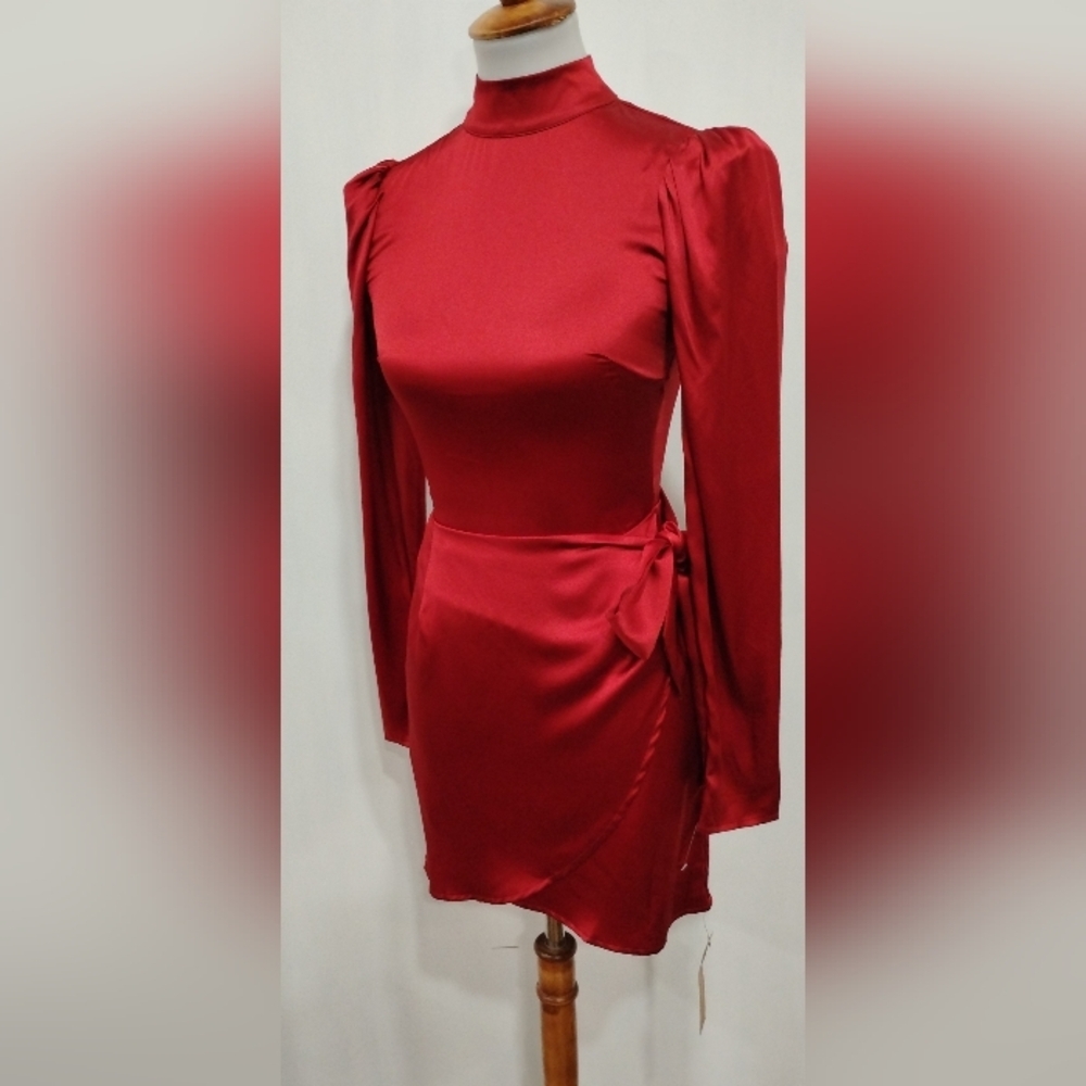 CRIMSON SILK JOSEFINE REFORMATION DRESS NWT